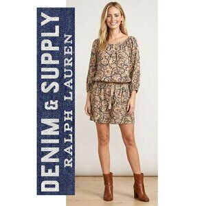 DENIM & SUPPLY RALPH LAUREN - Boho print mini dress
